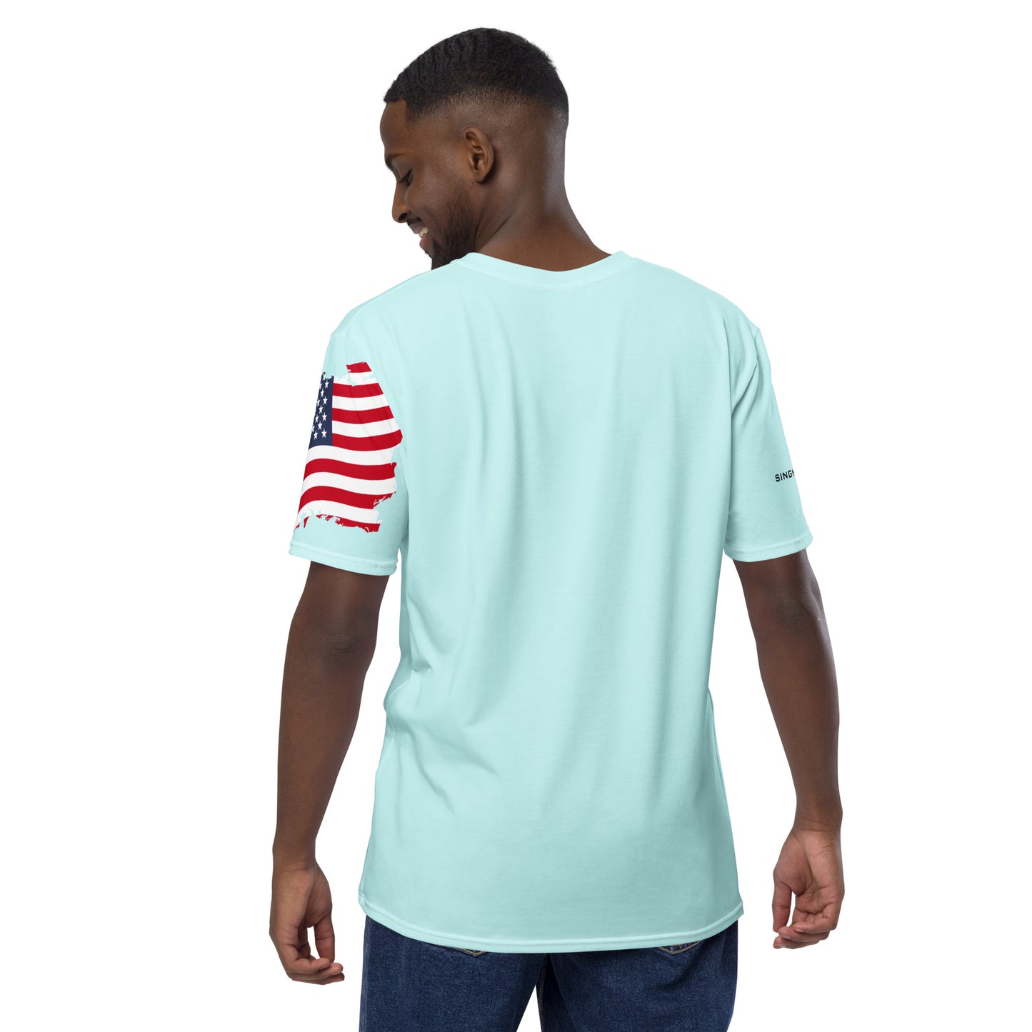 US Flag Patter T-shirt