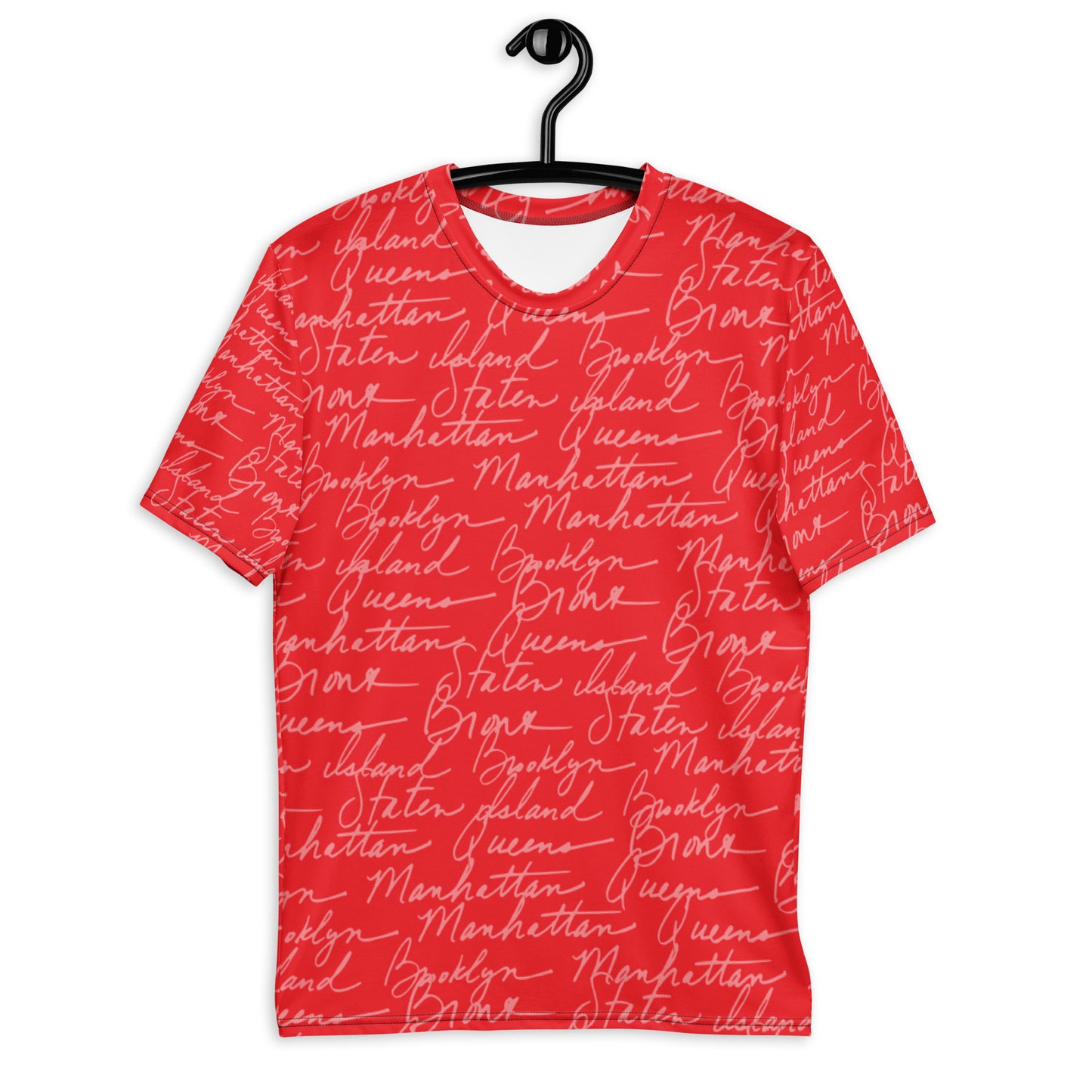 New York Pattern Boroughs T-Shirt