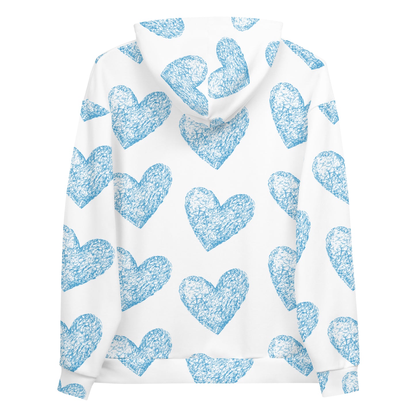 Love Pattern Hoodie