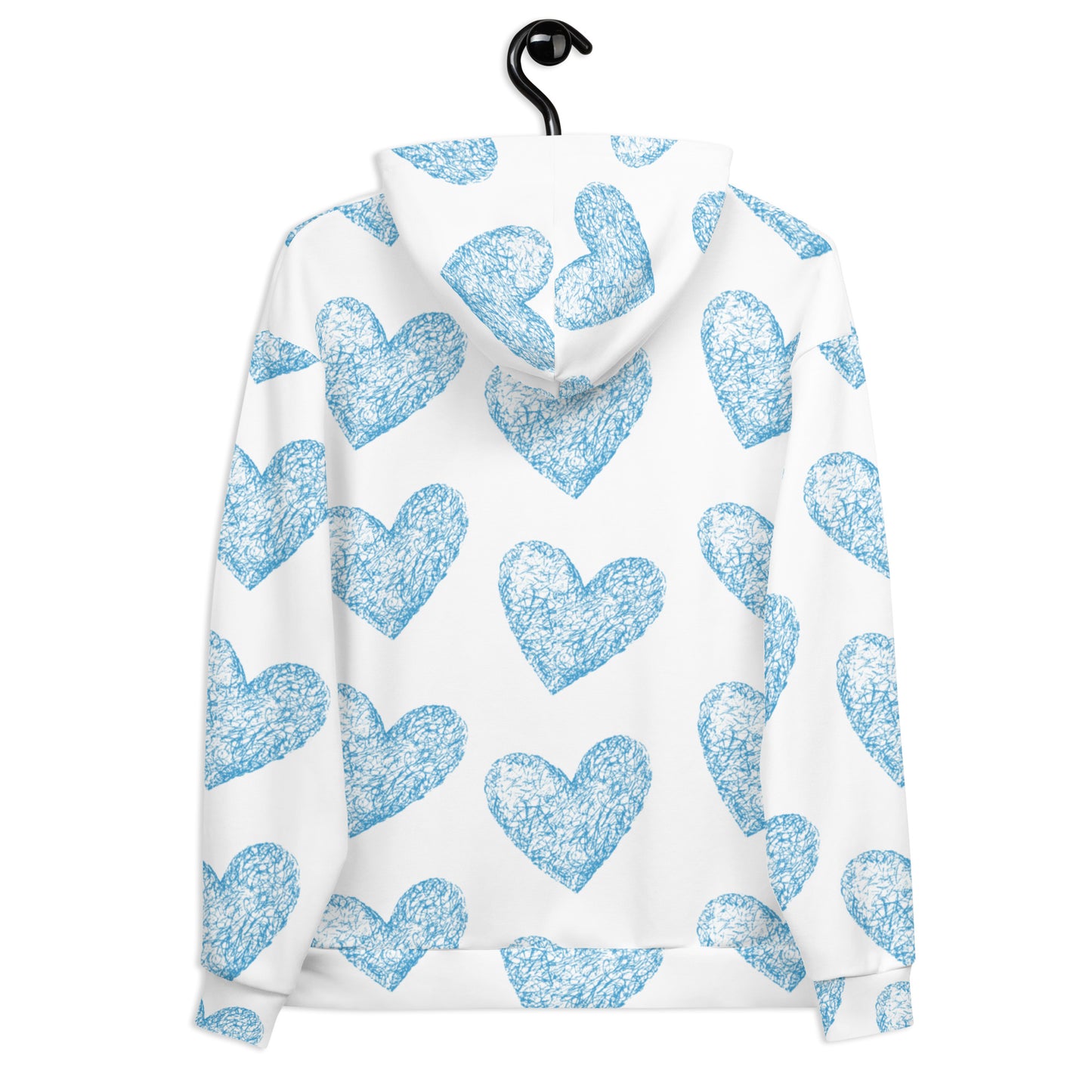 Love Pattern Hoodie