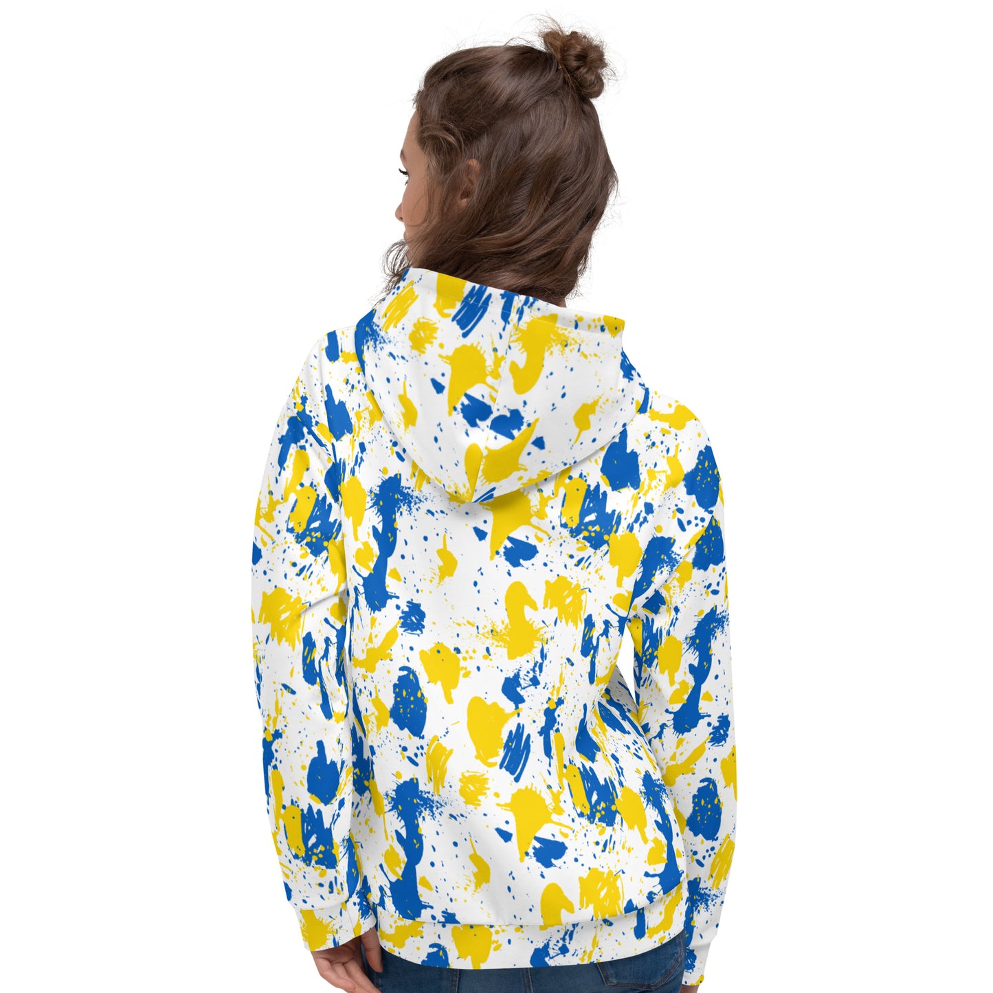 Splash Pattern Hoodie