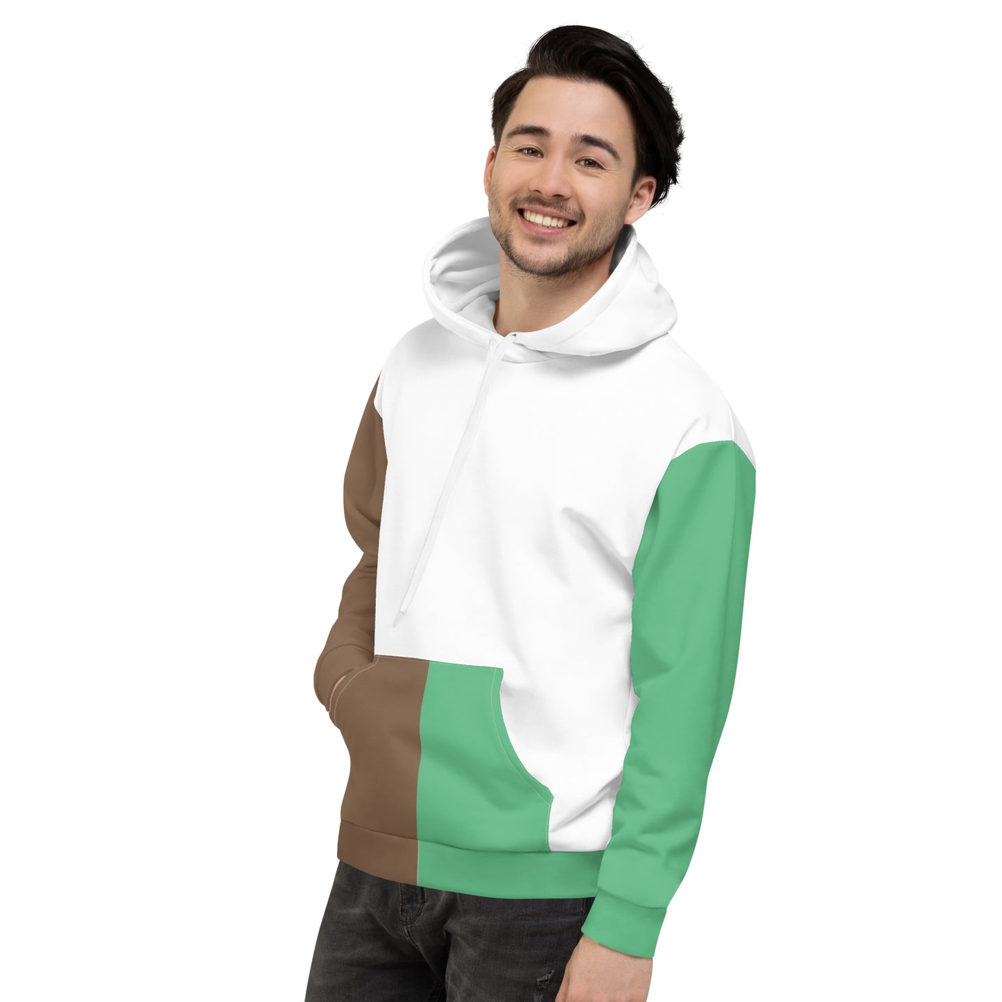 Colored Sleeves Hoodie