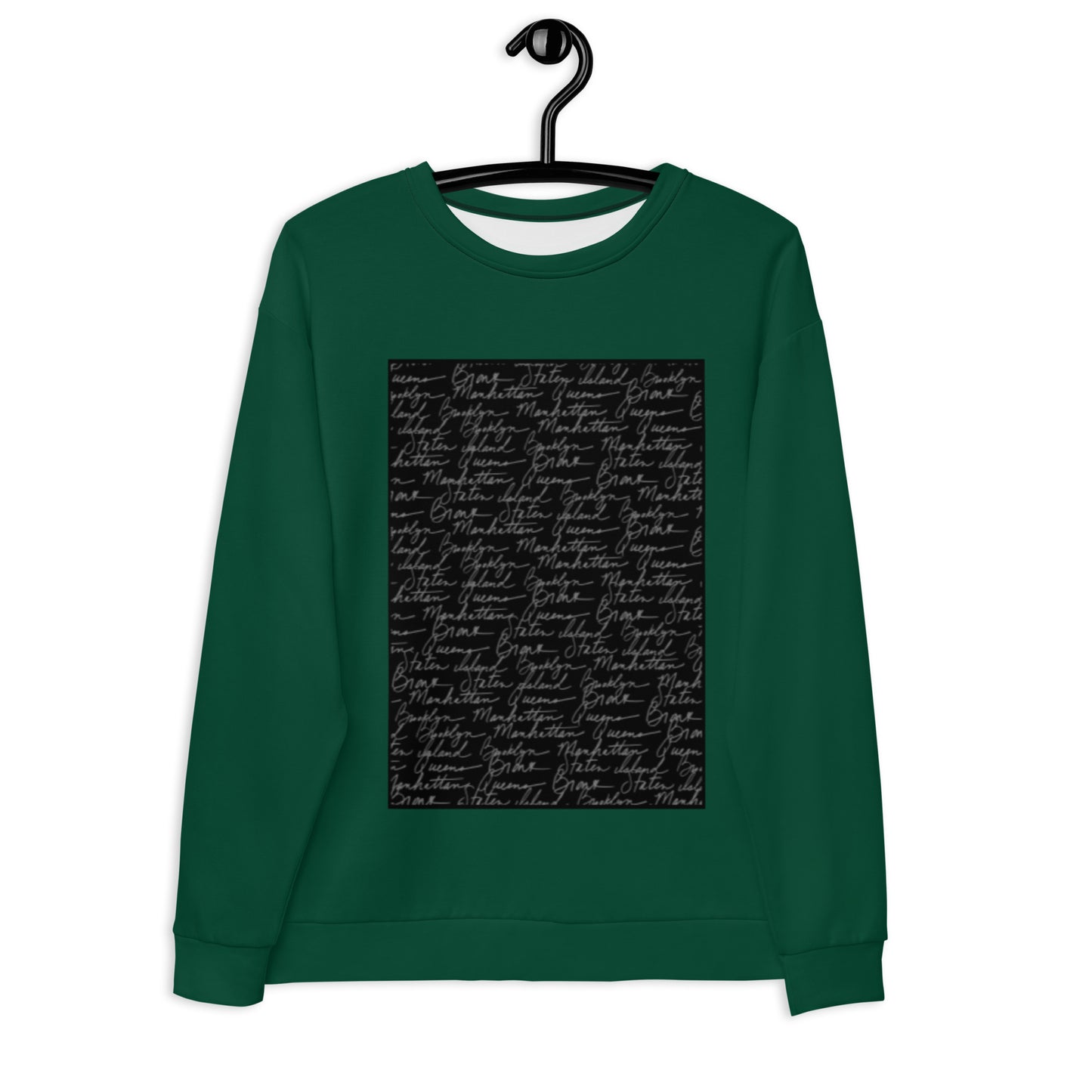 New York Pattern Boroughs Sweatshirt