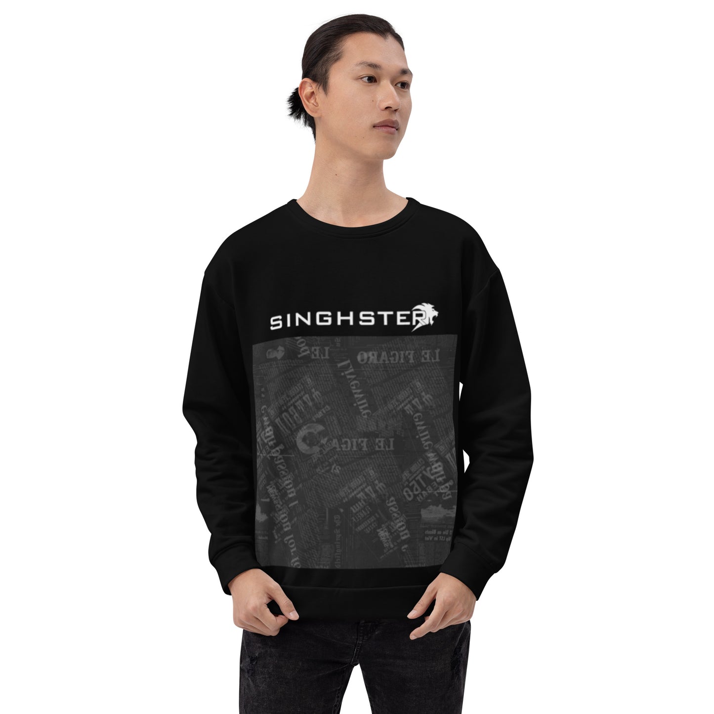 Hellomart Black Sweatshirt