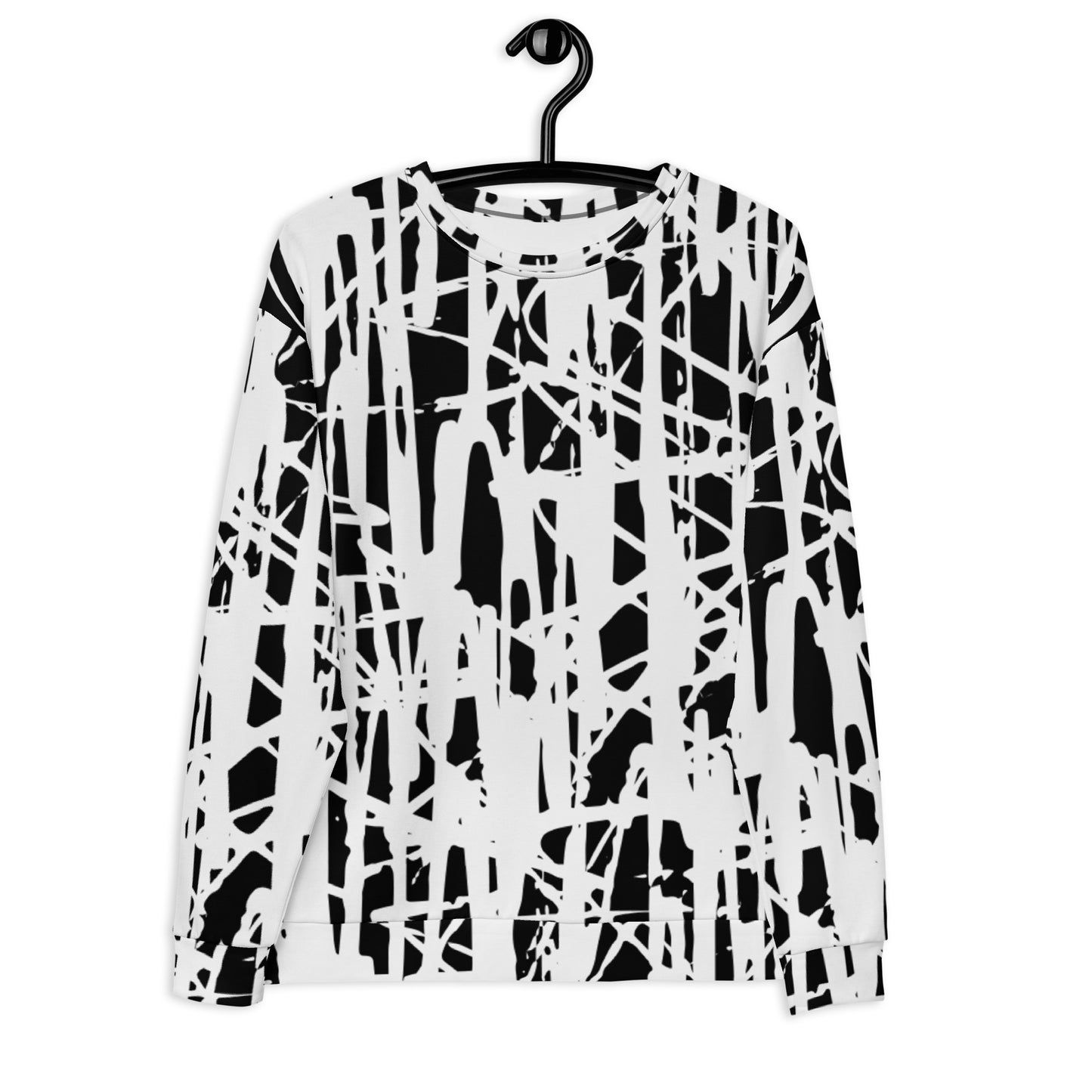 Playful Scribble Pattern Sweatshirt