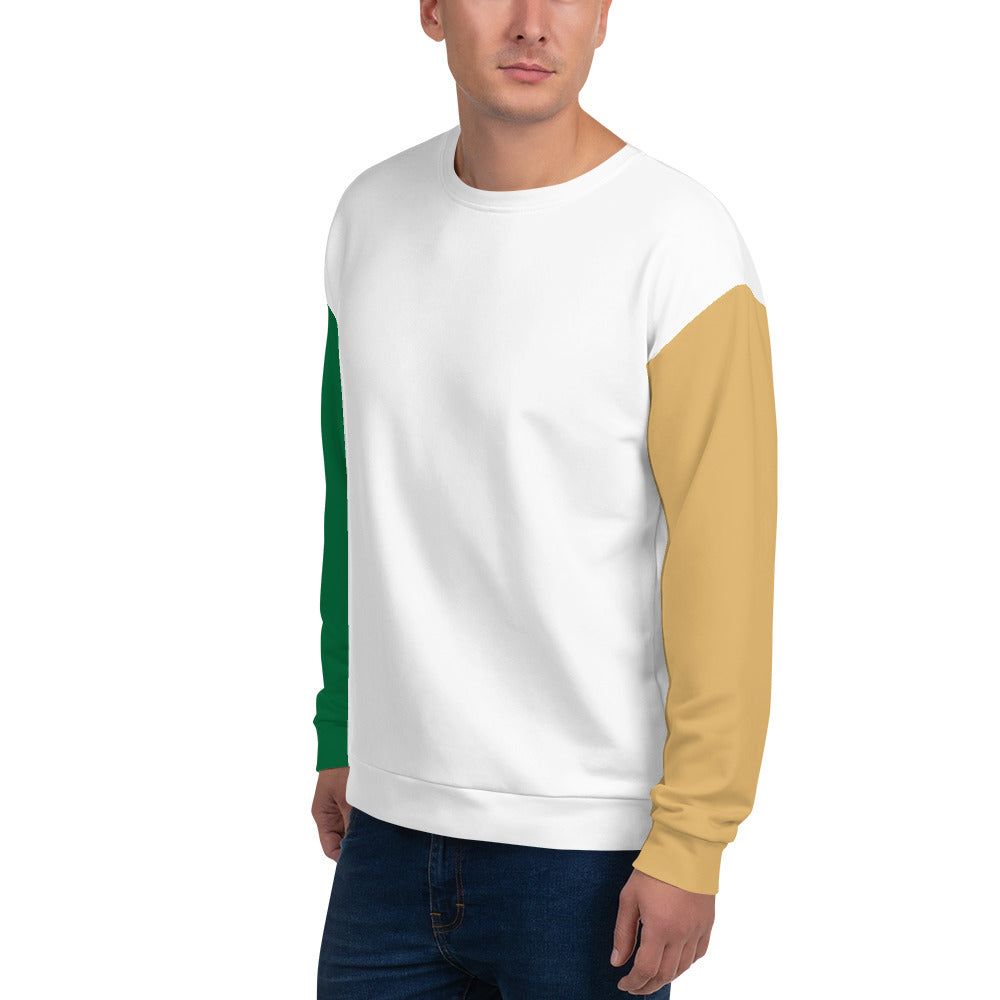 Colored Sleeves Sweatshirt