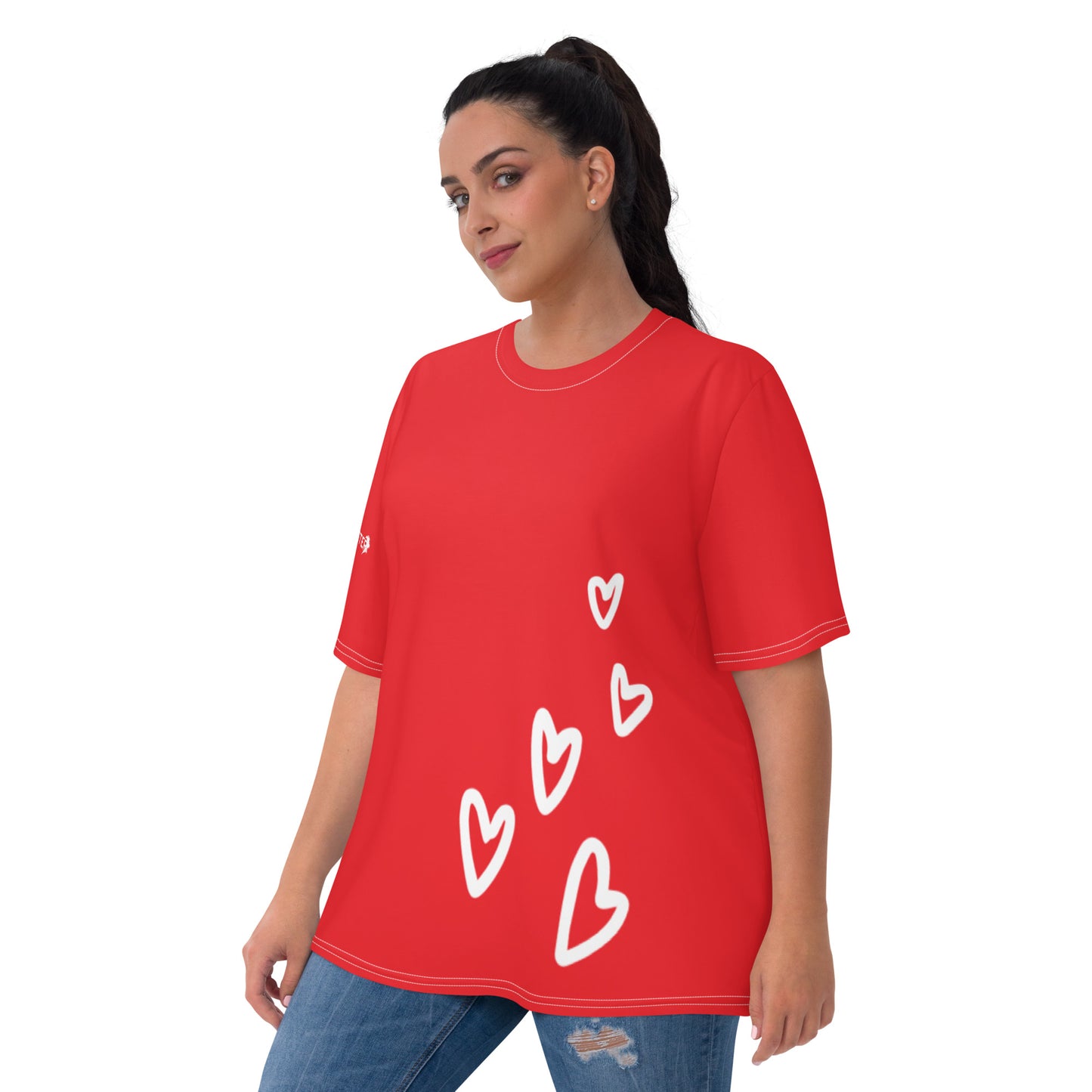 Heart Print Women's T-shirt