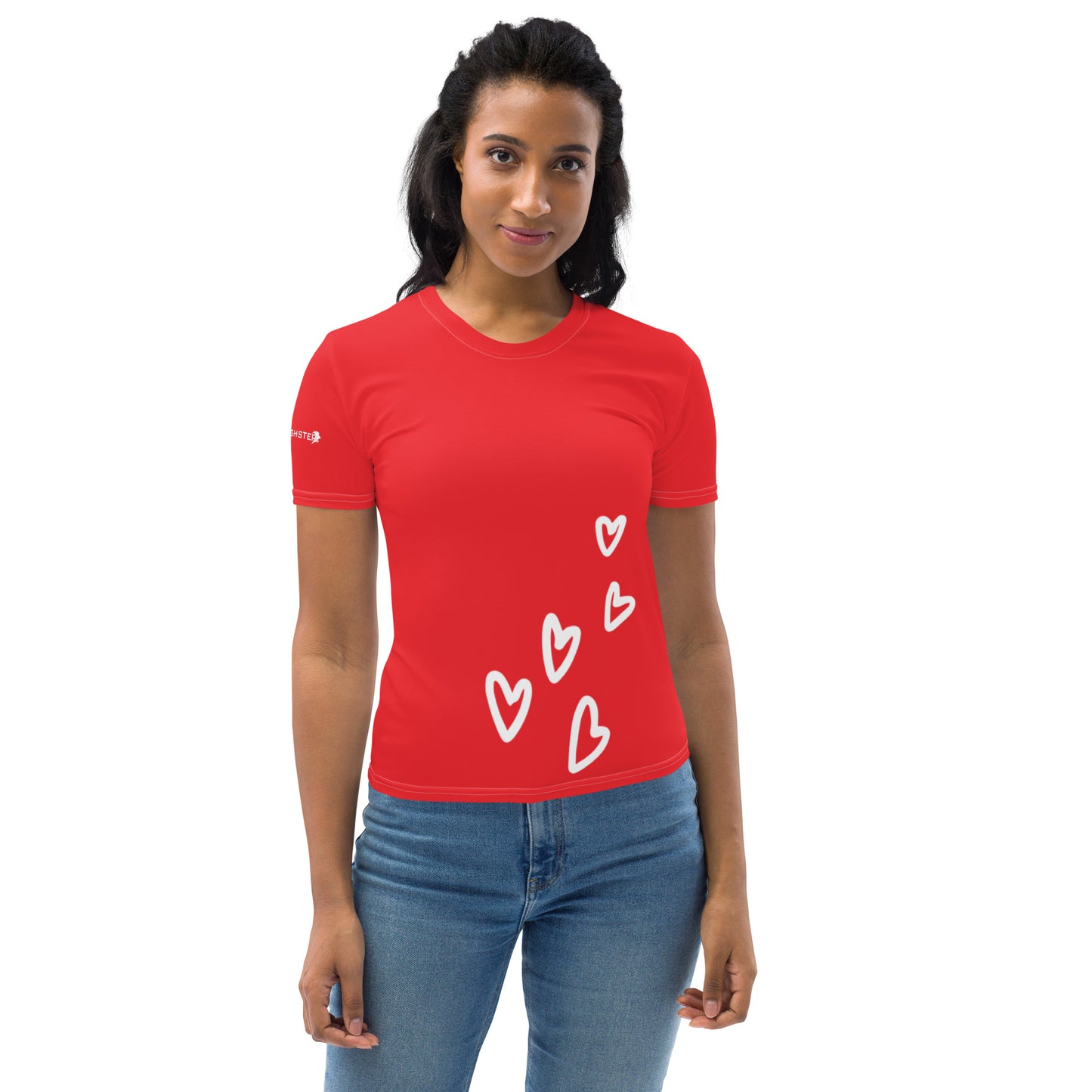 Heart Print Women's T-shirt