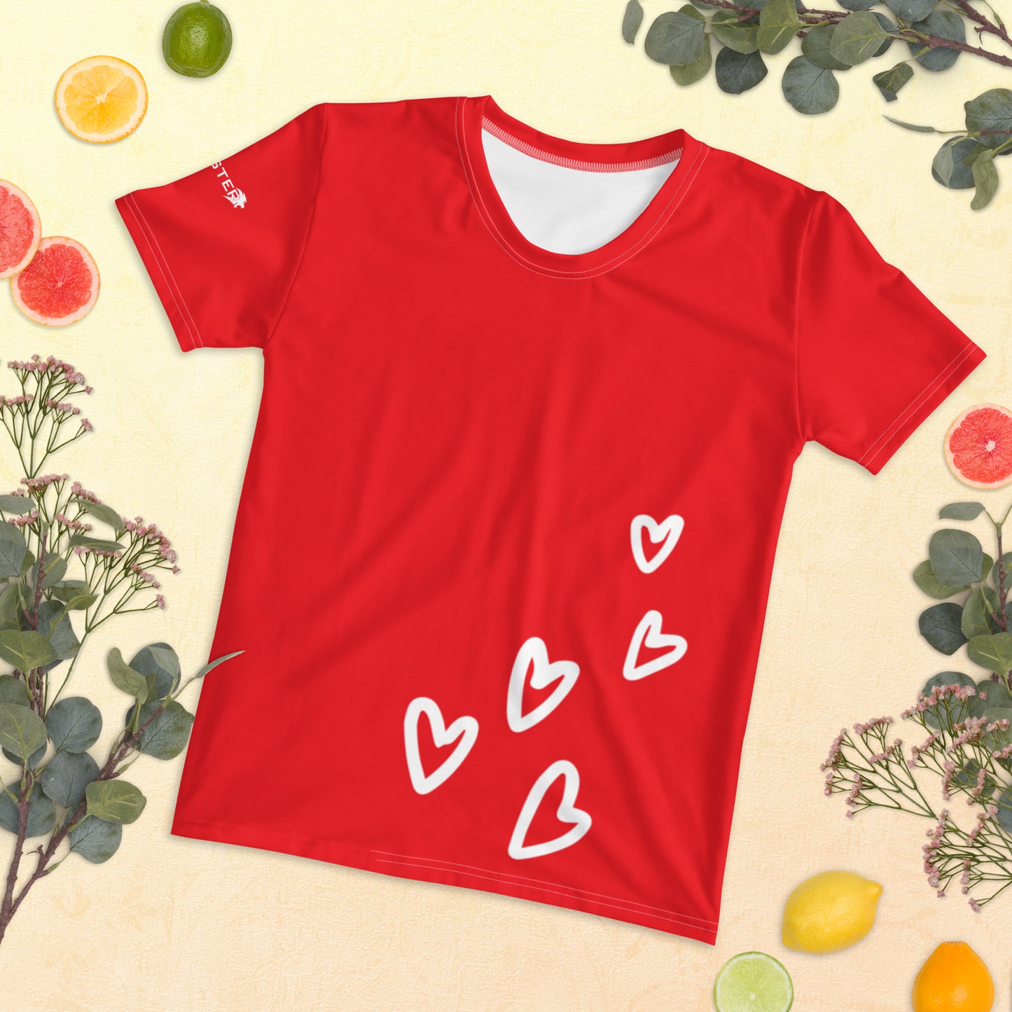 Heart Print Women's T-shirt