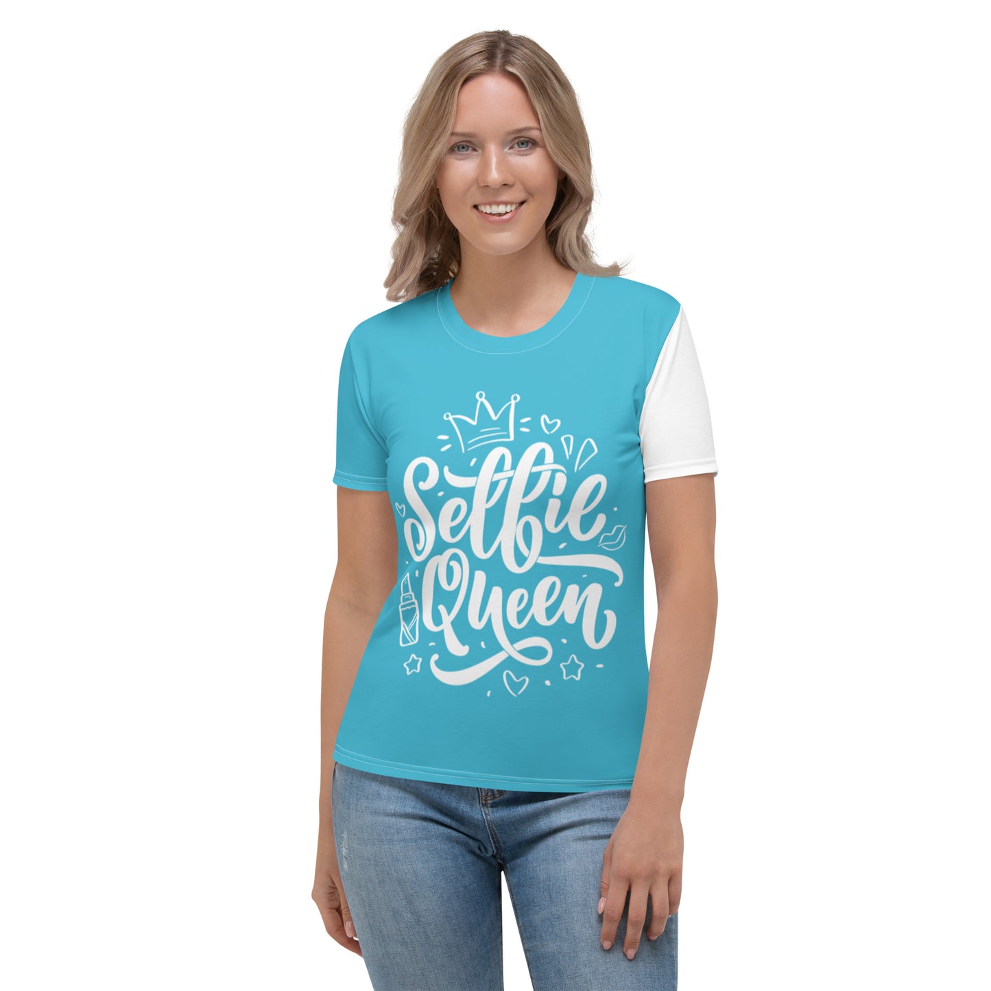 Selfie Queen Printed T-Shirt