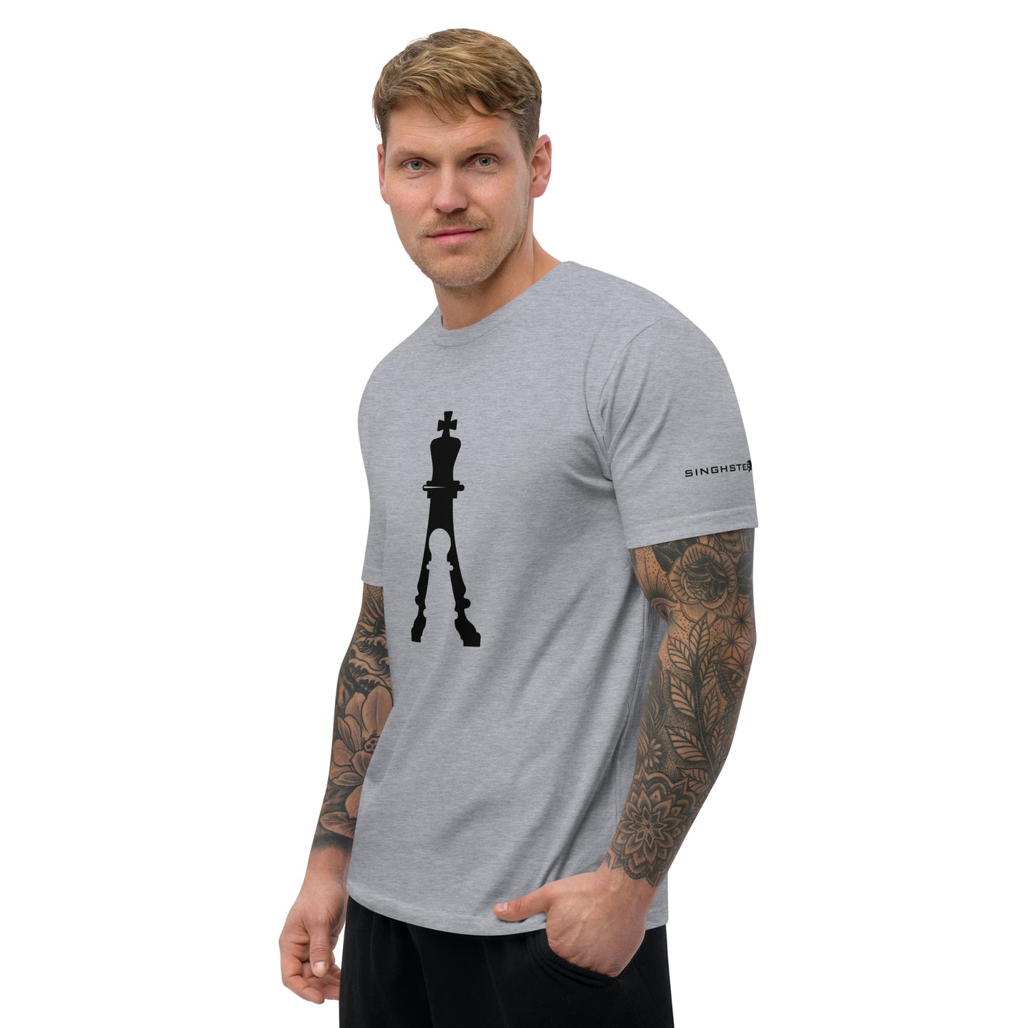 King Pawn Printed Short Sleeve T-shirt