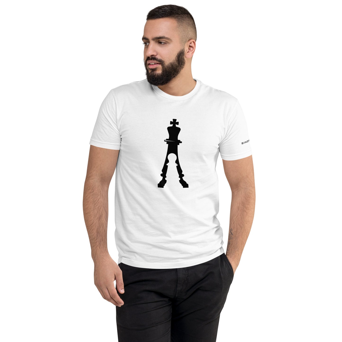 King Pawn Printed Short Sleeve T-shirt