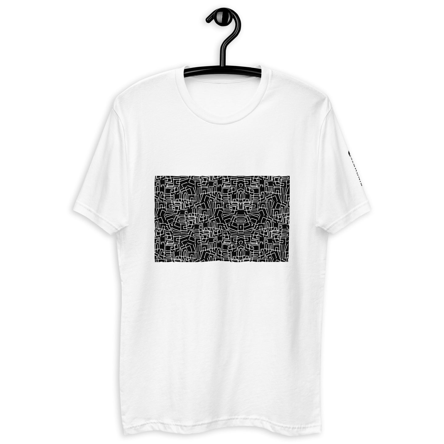 Trible Seamless Print Short Sleeve Tee