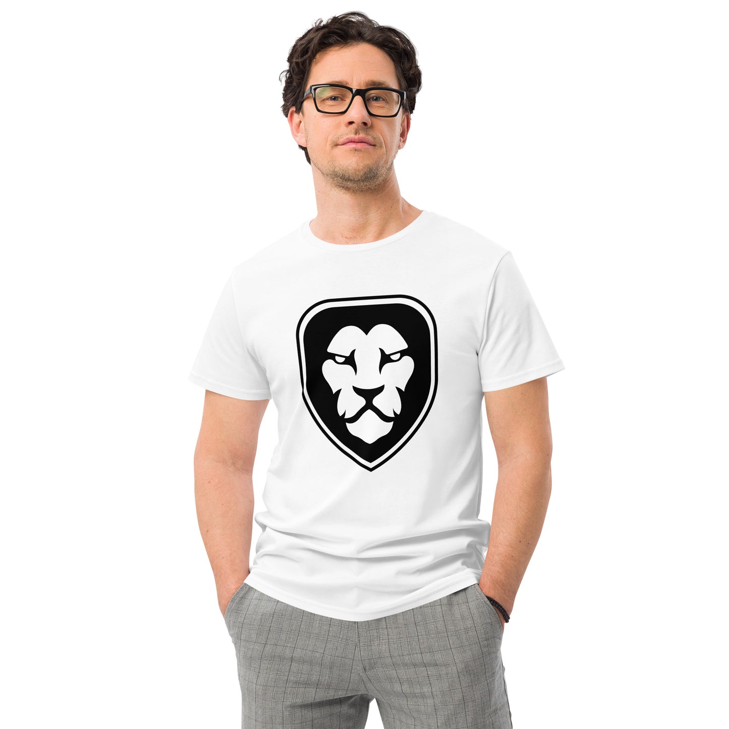 Lion Graphic Premium Cotton T-Shirt