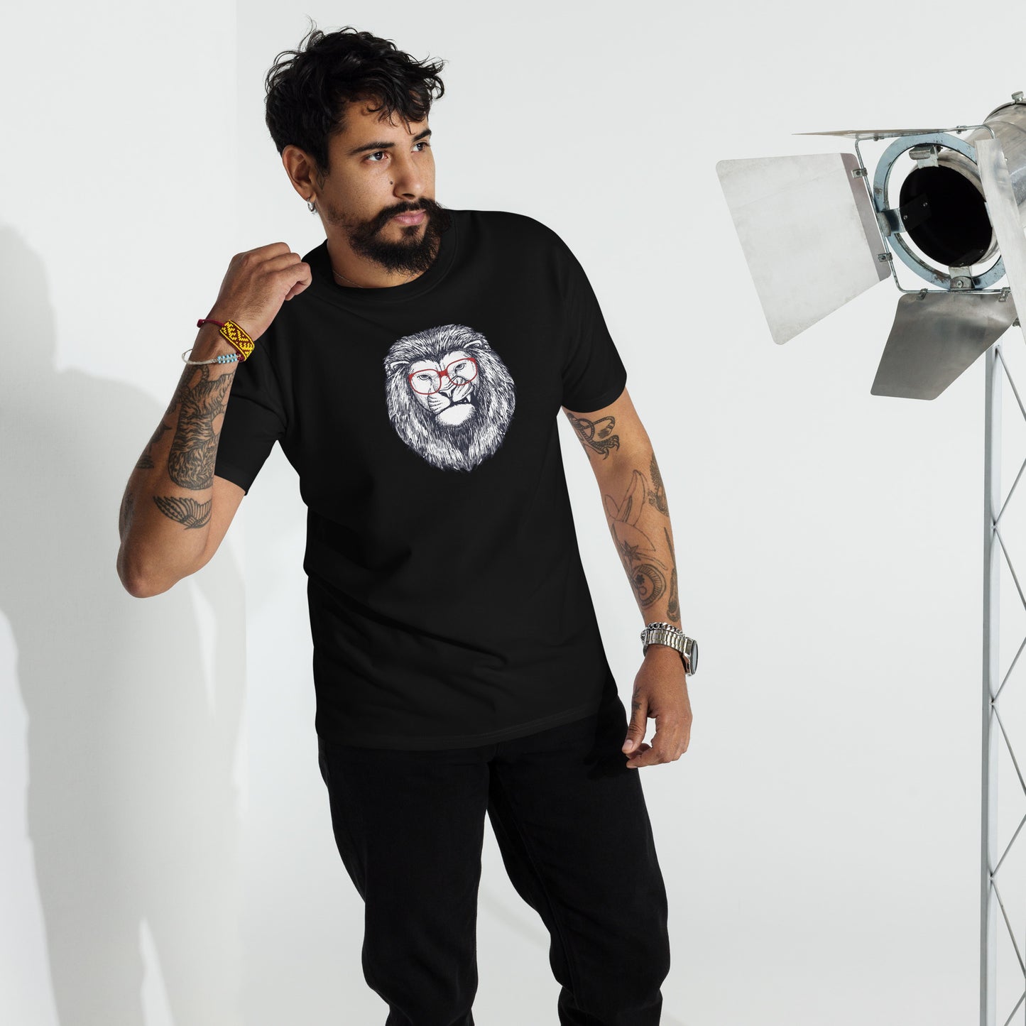 Lion Graphic Premium Heavyweight Tee