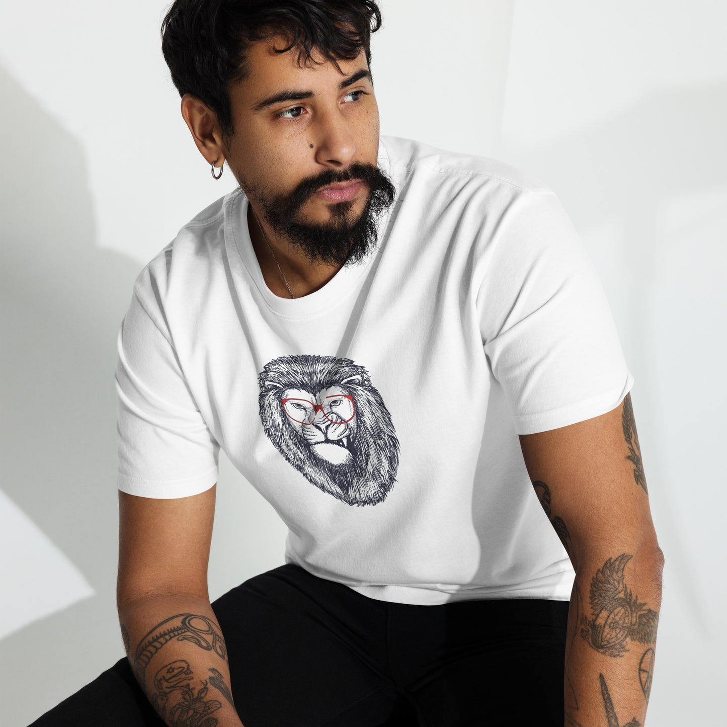 Lion Graphic Premium Heavyweight Tee