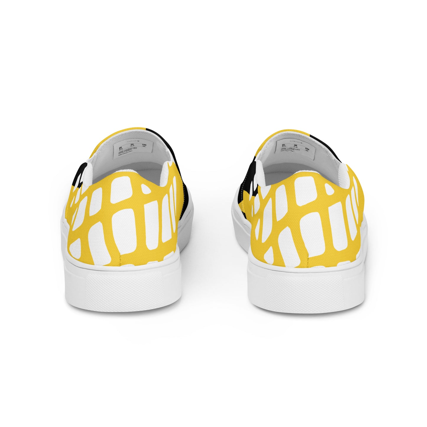 Pop Art Pattern Slip-On Canvas Shoes