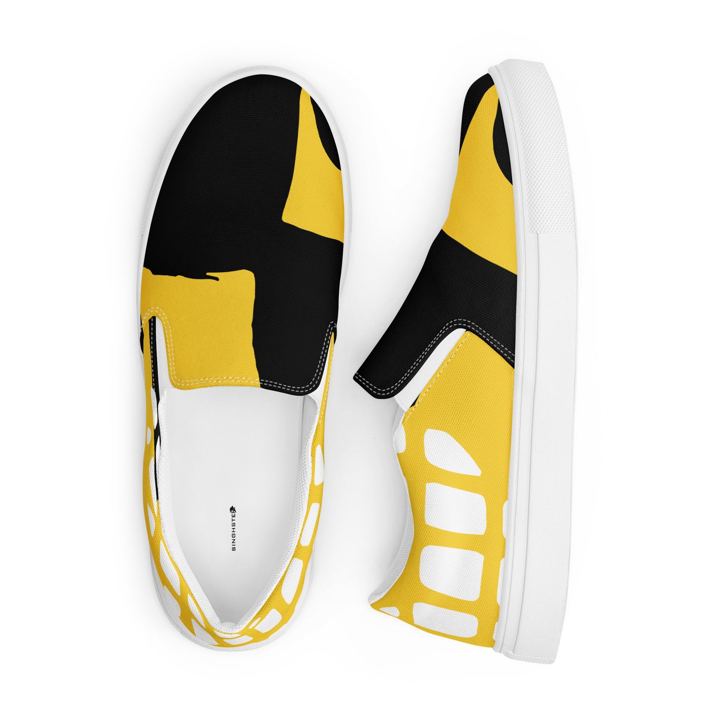 Pop Art Pattern Slip-On Canvas Shoes