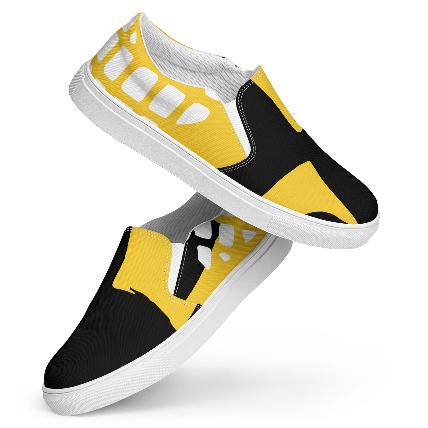 Pop Art Pattern Slip-On Canvas Shoes