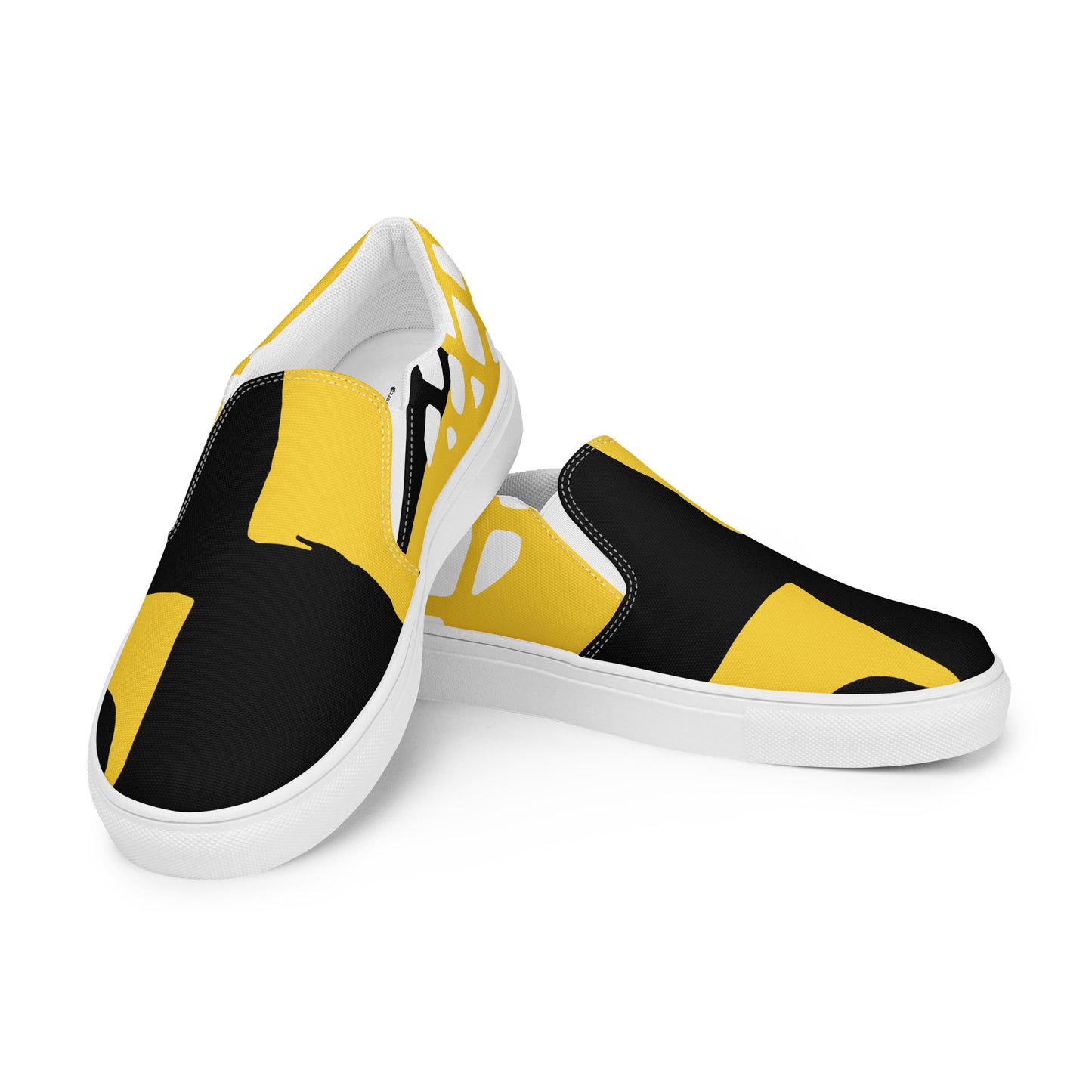 Pop Art Pattern Slip-On Canvas Shoes