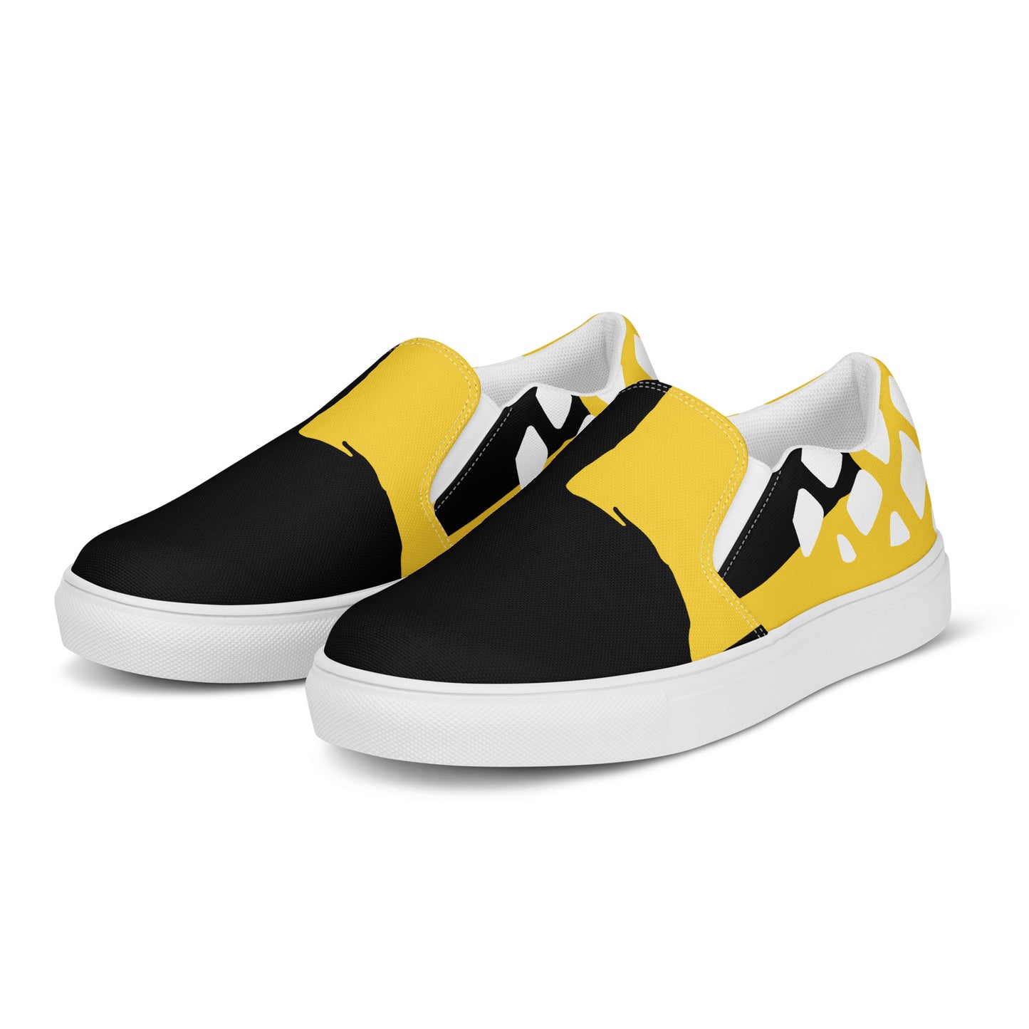 Pop Art Pattern Slip-On Canvas Shoes