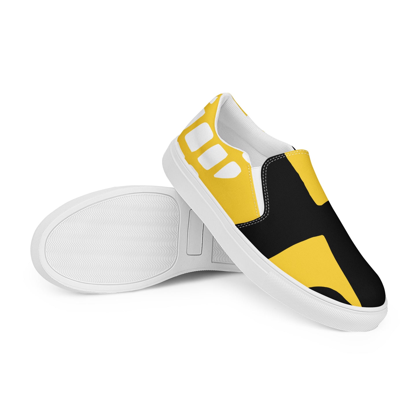 Pop Art Pattern Slip-On Canvas Shoes