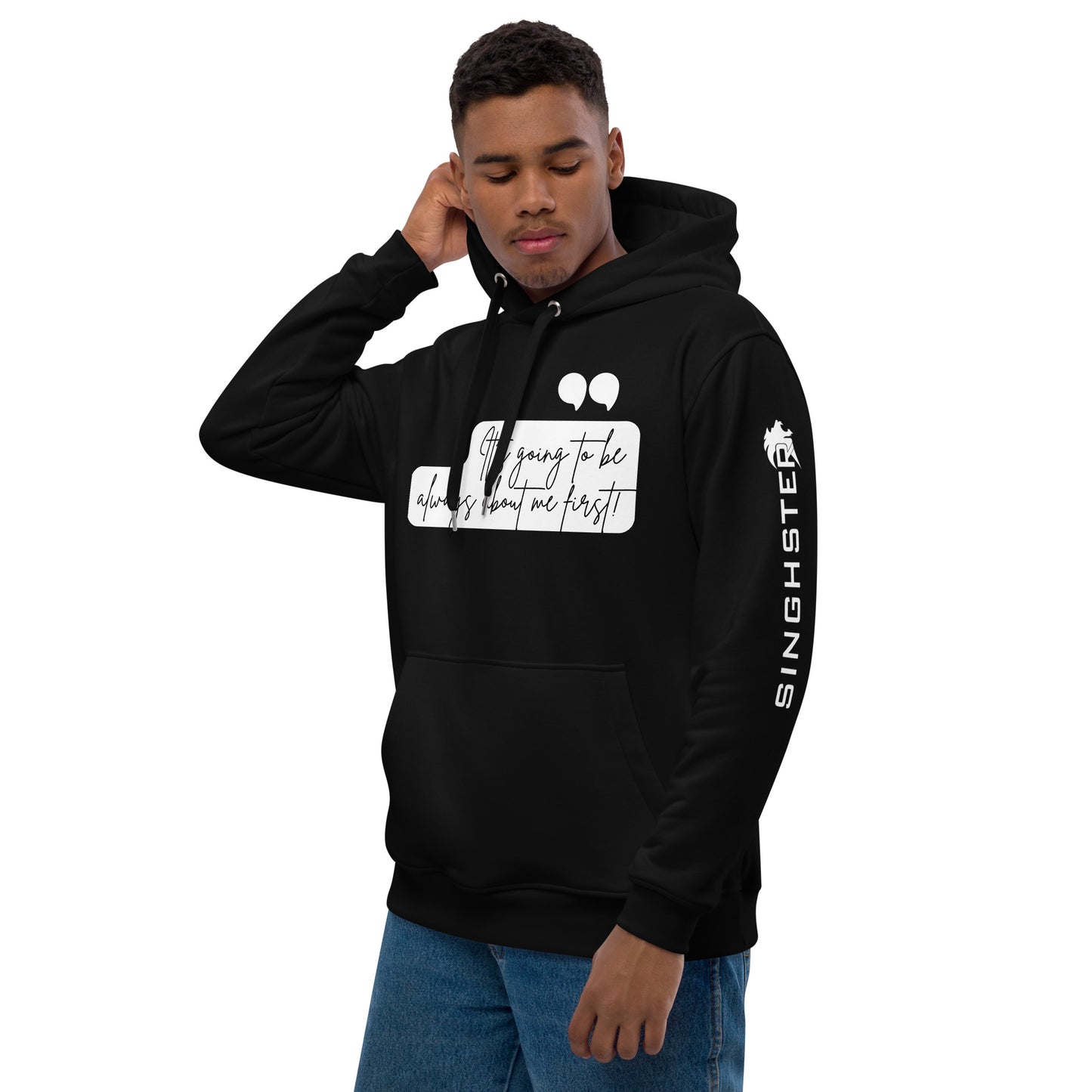 Singhster Premium Quote Eco Hoodie