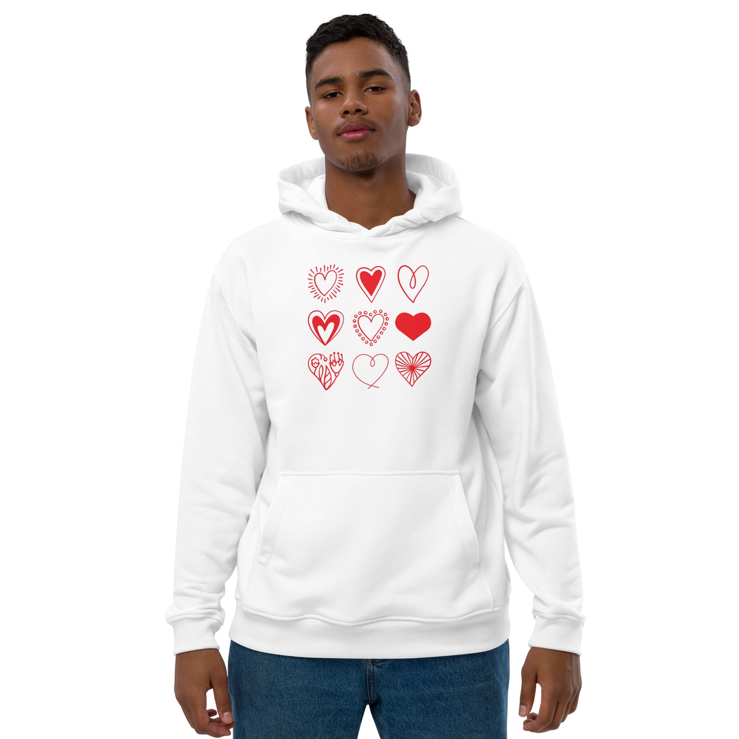 Love Graphic Premium Eco Hoodie