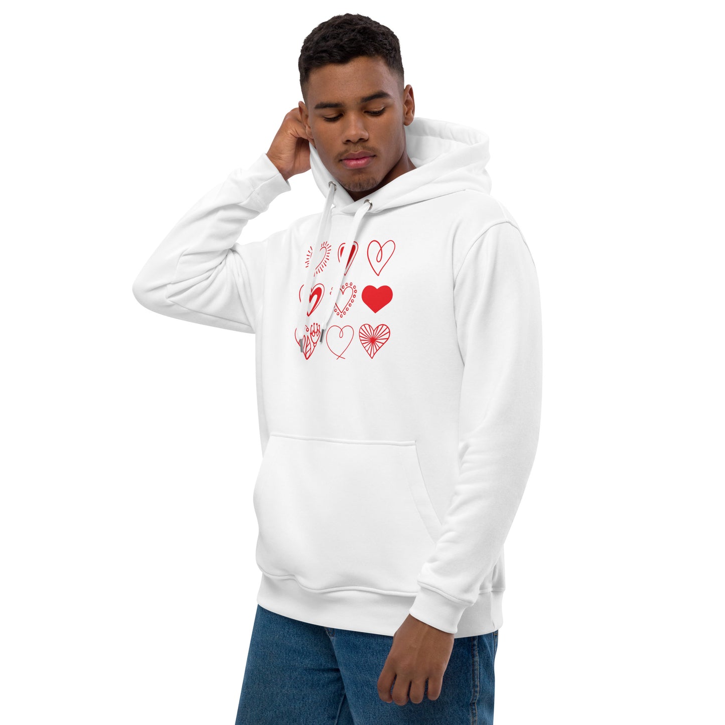 Love Graphic Premium Eco Hoodie