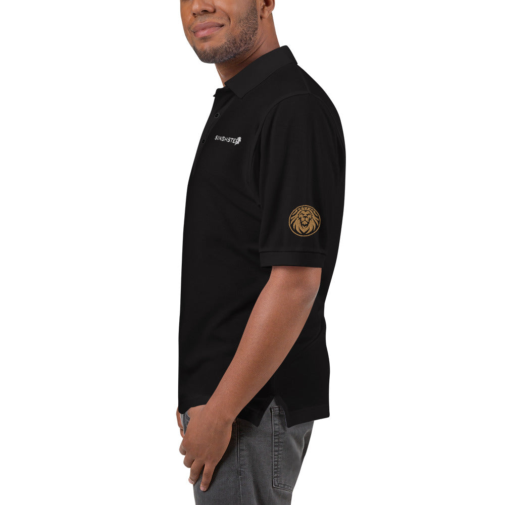 Singhster Embroidered Polo Shirt