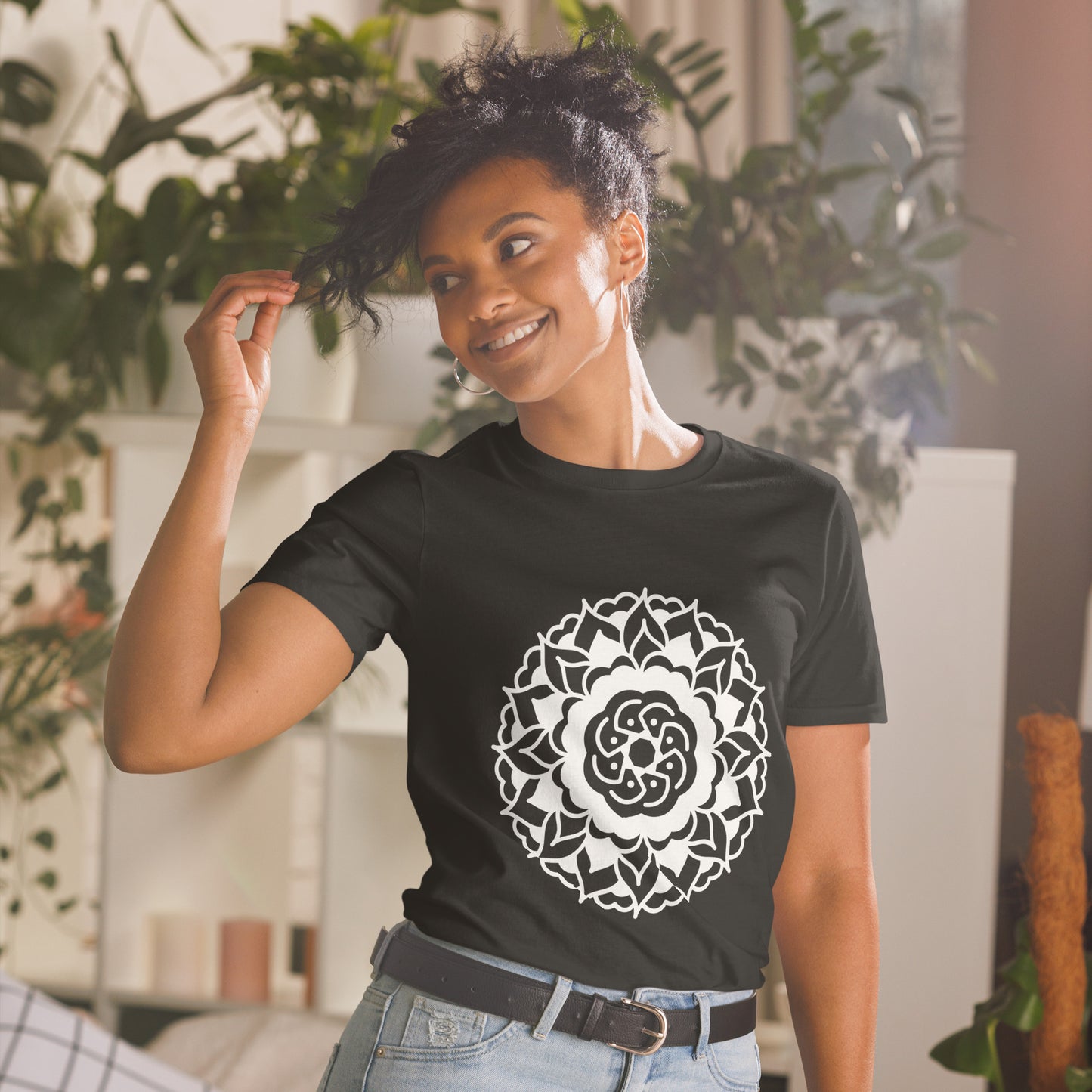 Mandalas Pattern Short-Sleeve T-Shirt