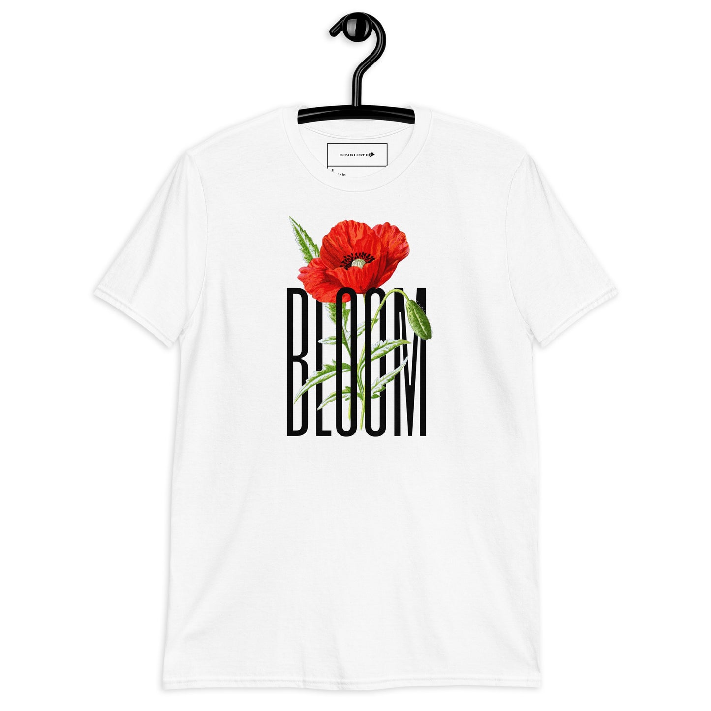 Poppy Flower Short-Sleeve T-Shirt