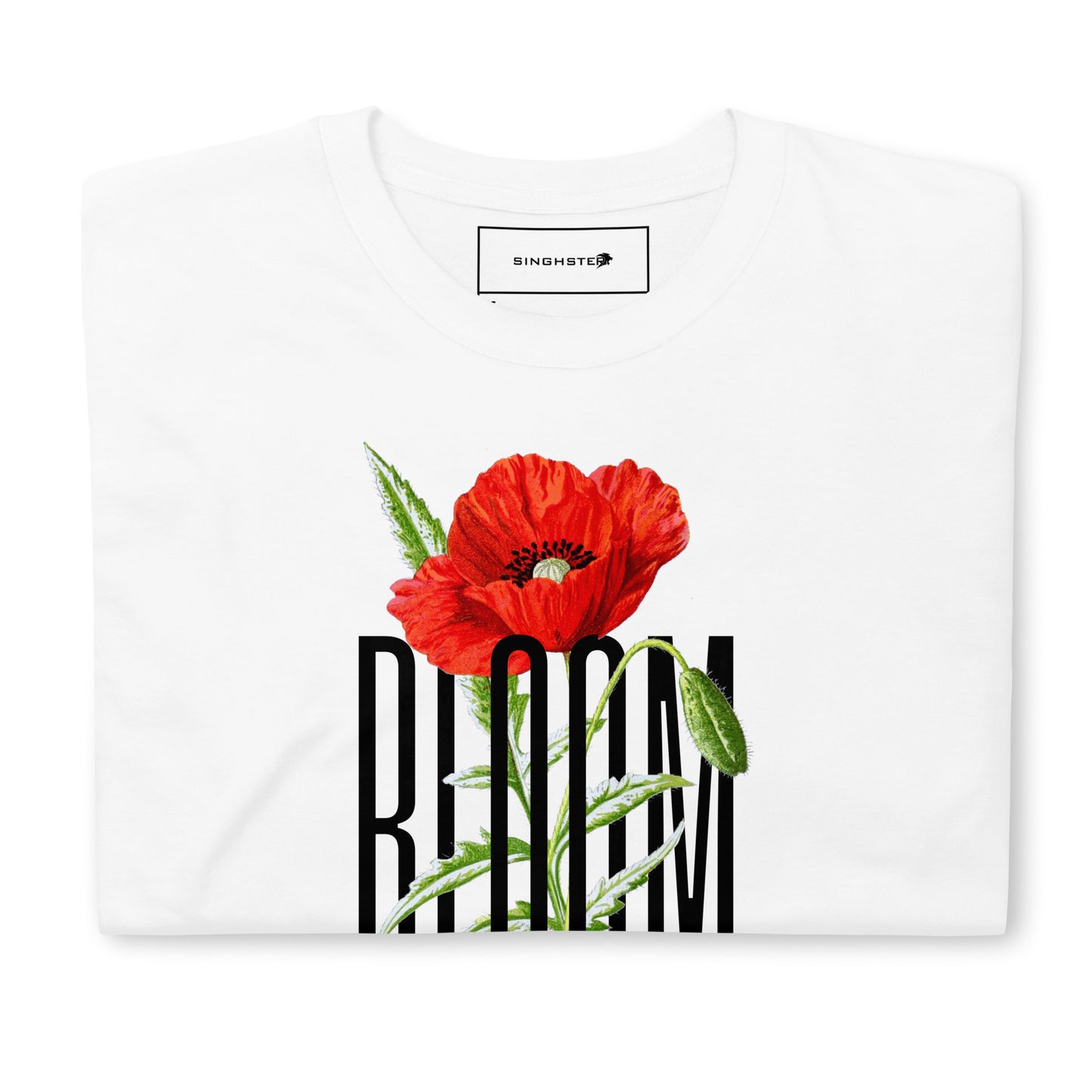 Poppy Flower Short-Sleeve T-Shirt