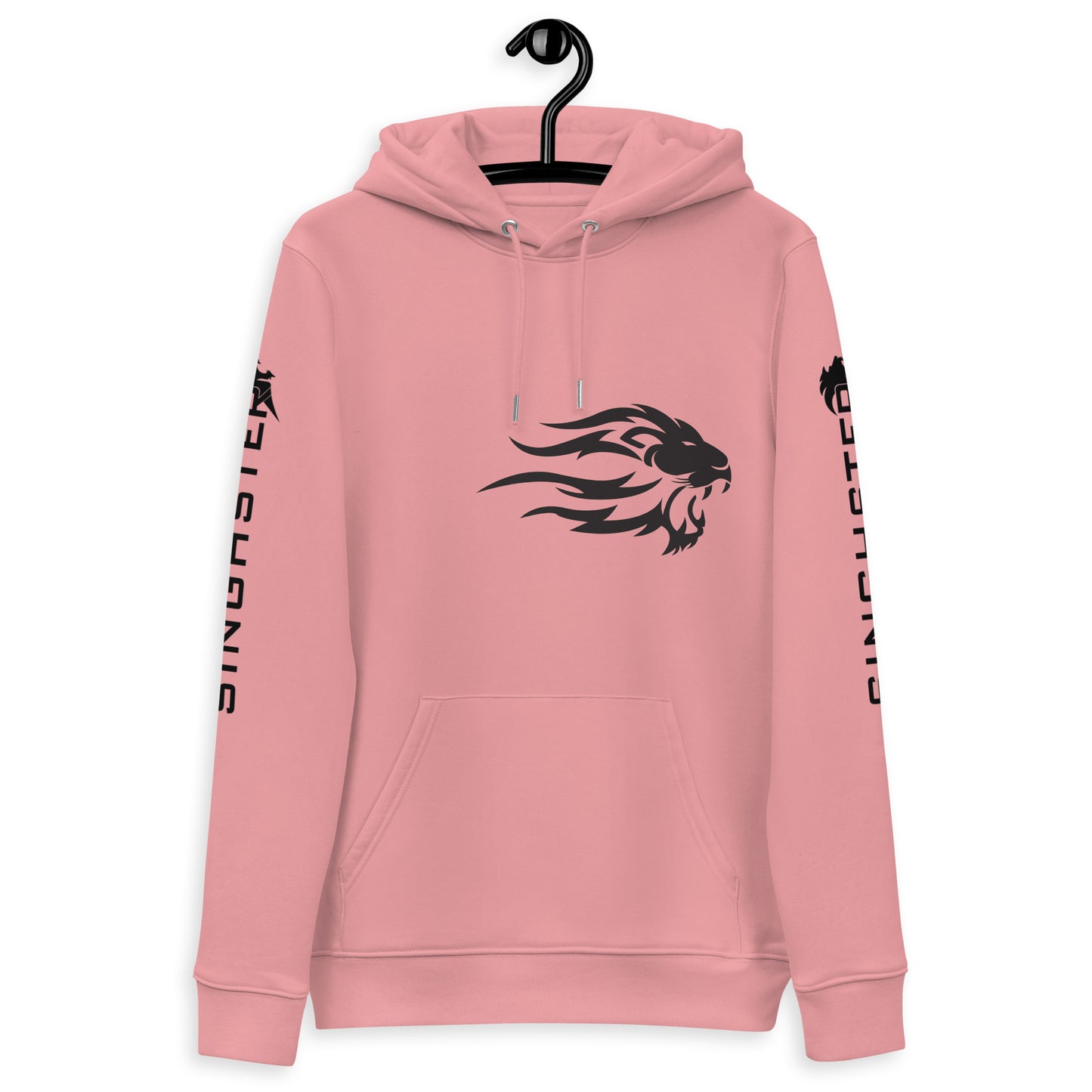 Lion Graphic Drawstring Hoodie