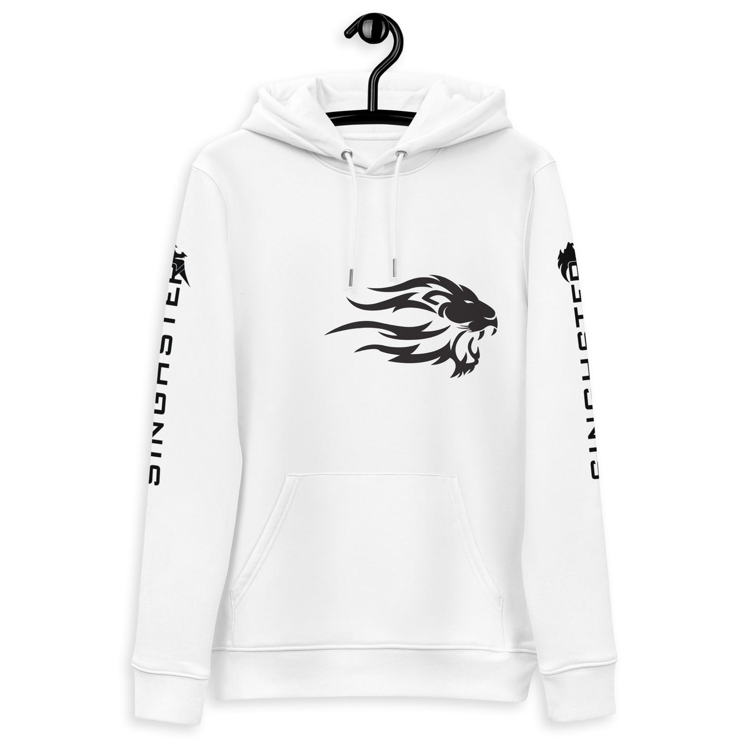 Lion Graphic Drawstring Hoodie