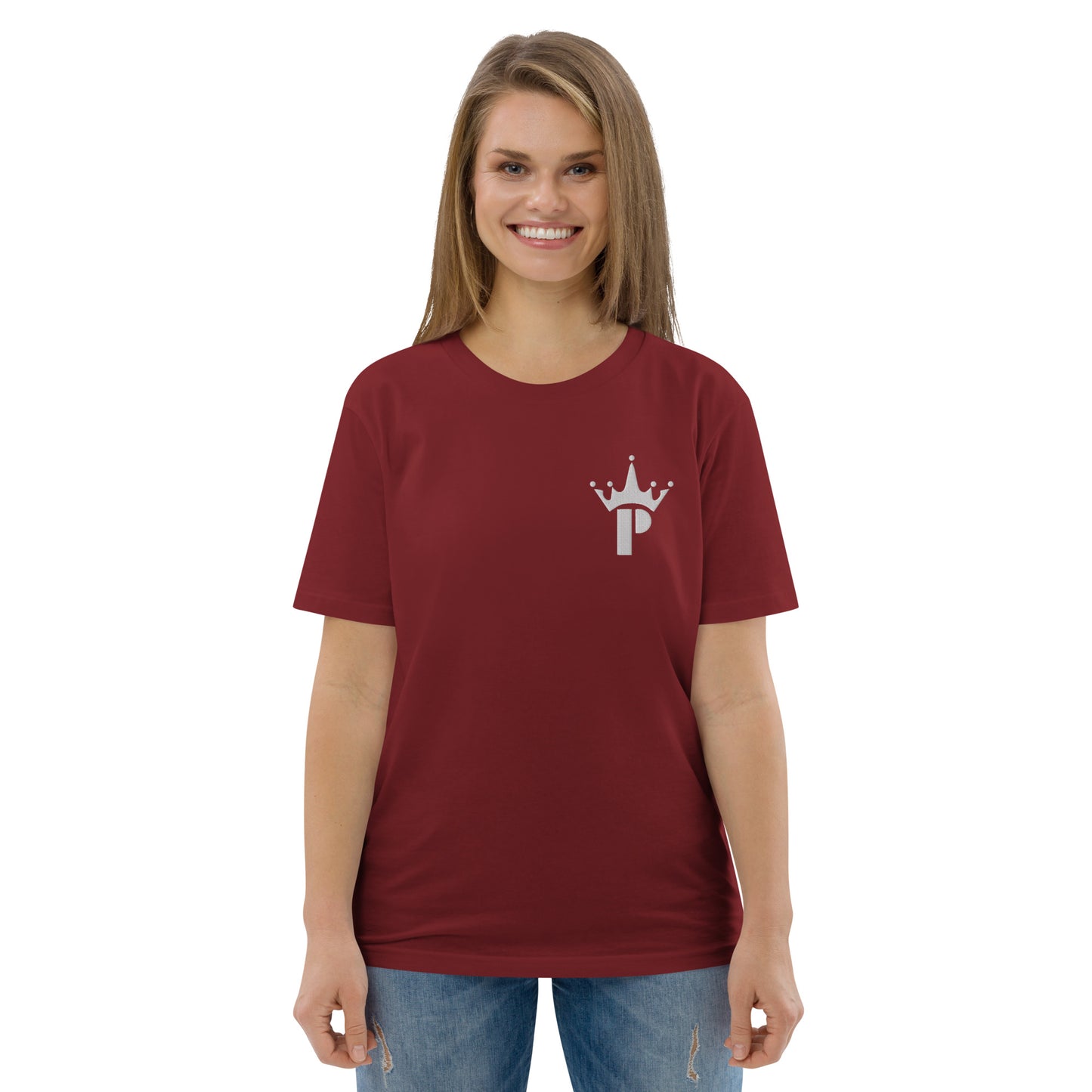 Letter P Crown Organic Cotton T-Shirt