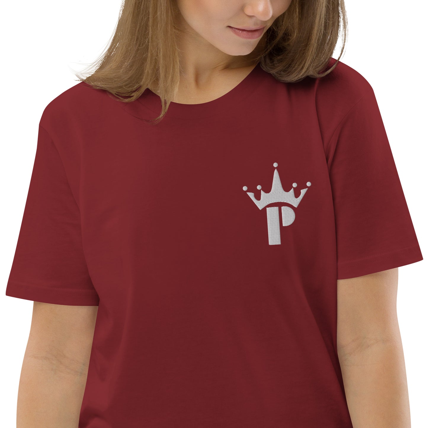 Letter P Crown Organic Cotton T-Shirt