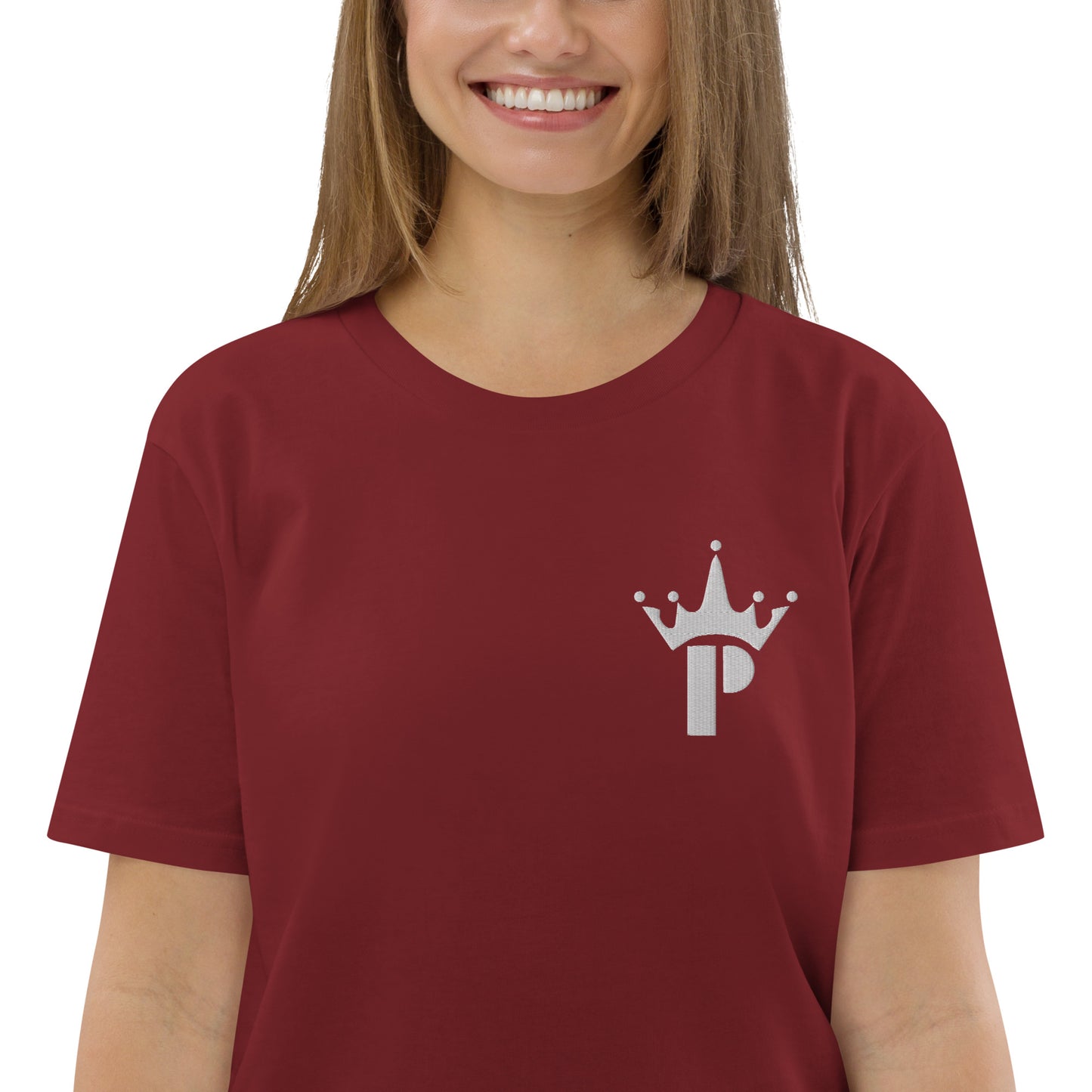 Letter P Crown Organic Cotton T-Shirt