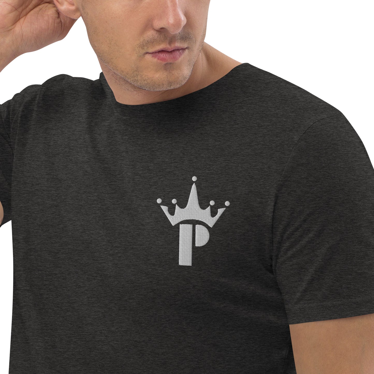 Letter P Crown Organic Cotton T-shirt