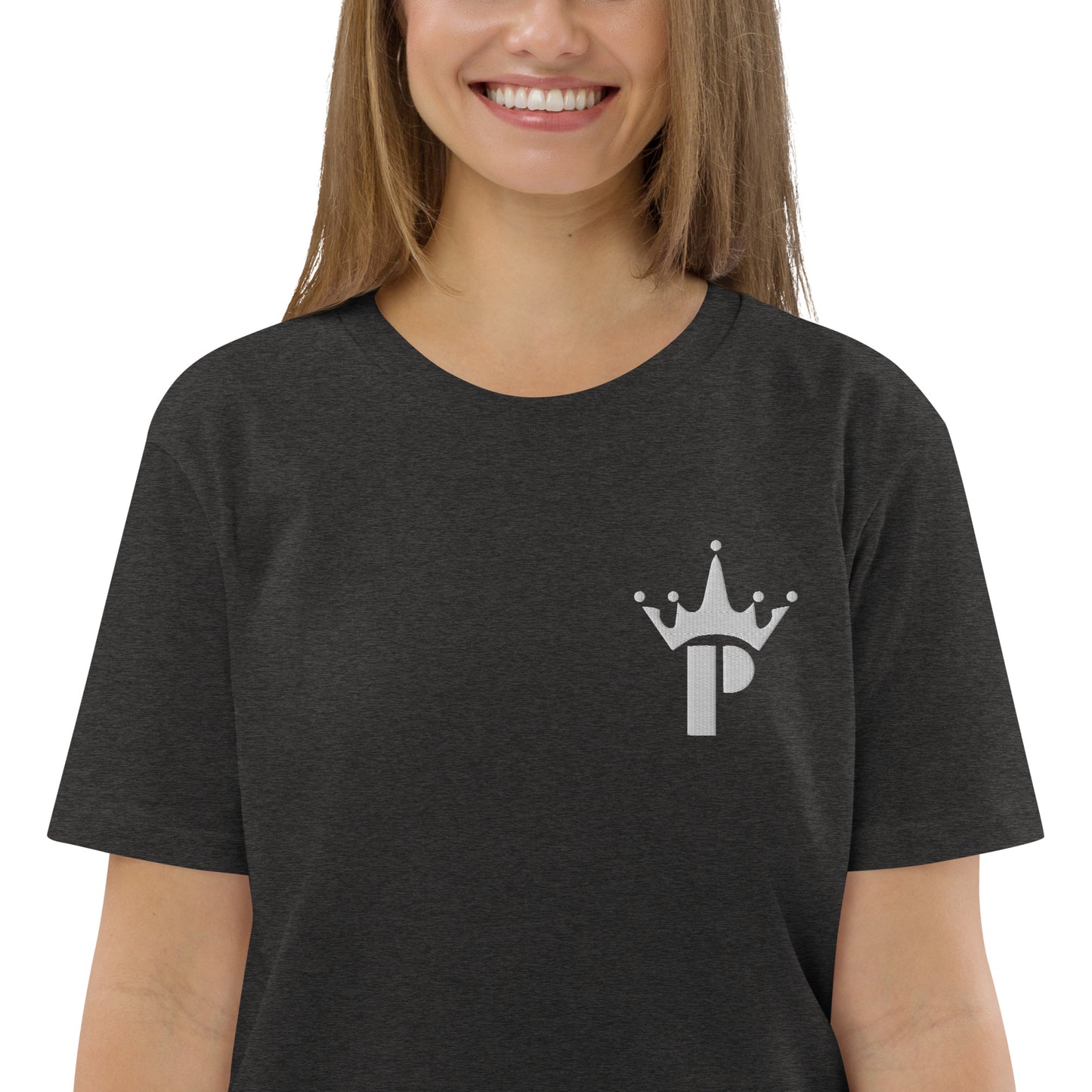 Letter P Crown Organic Cotton T-Shirt