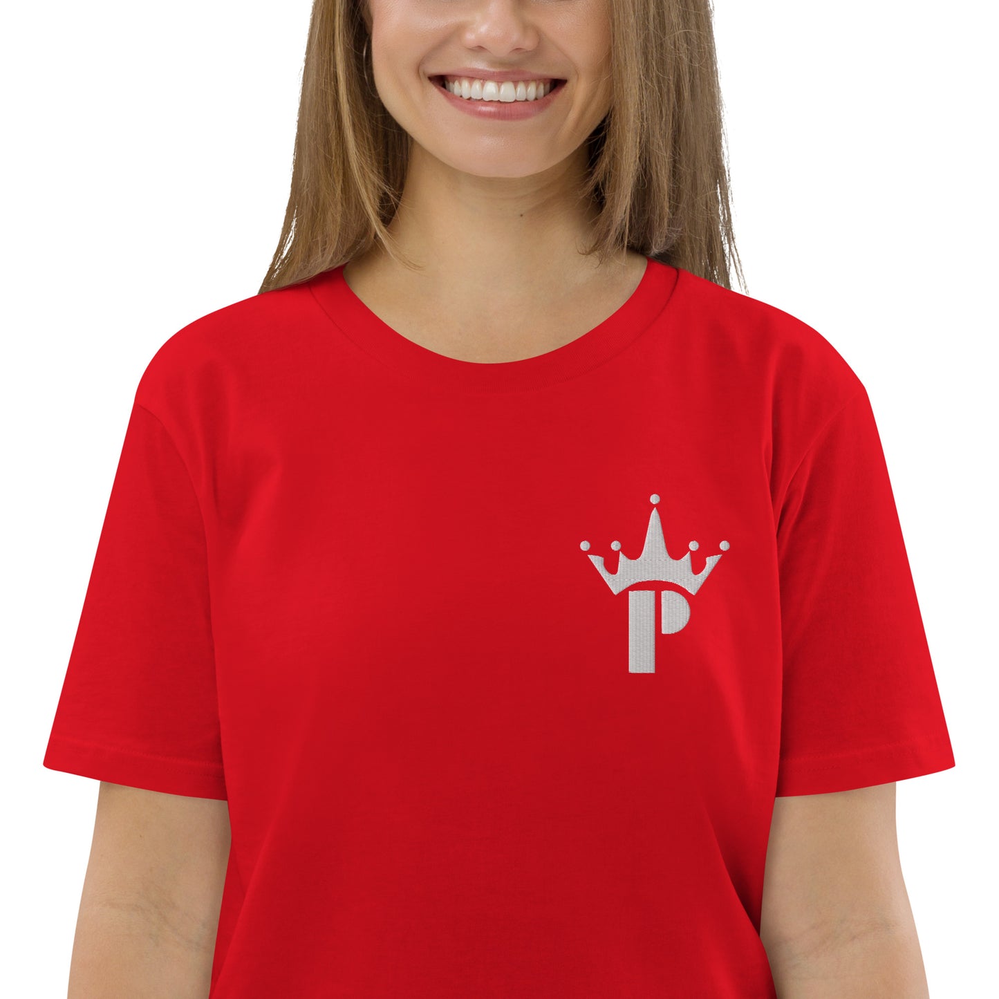 Letter P Crown Organic Cotton T-Shirt