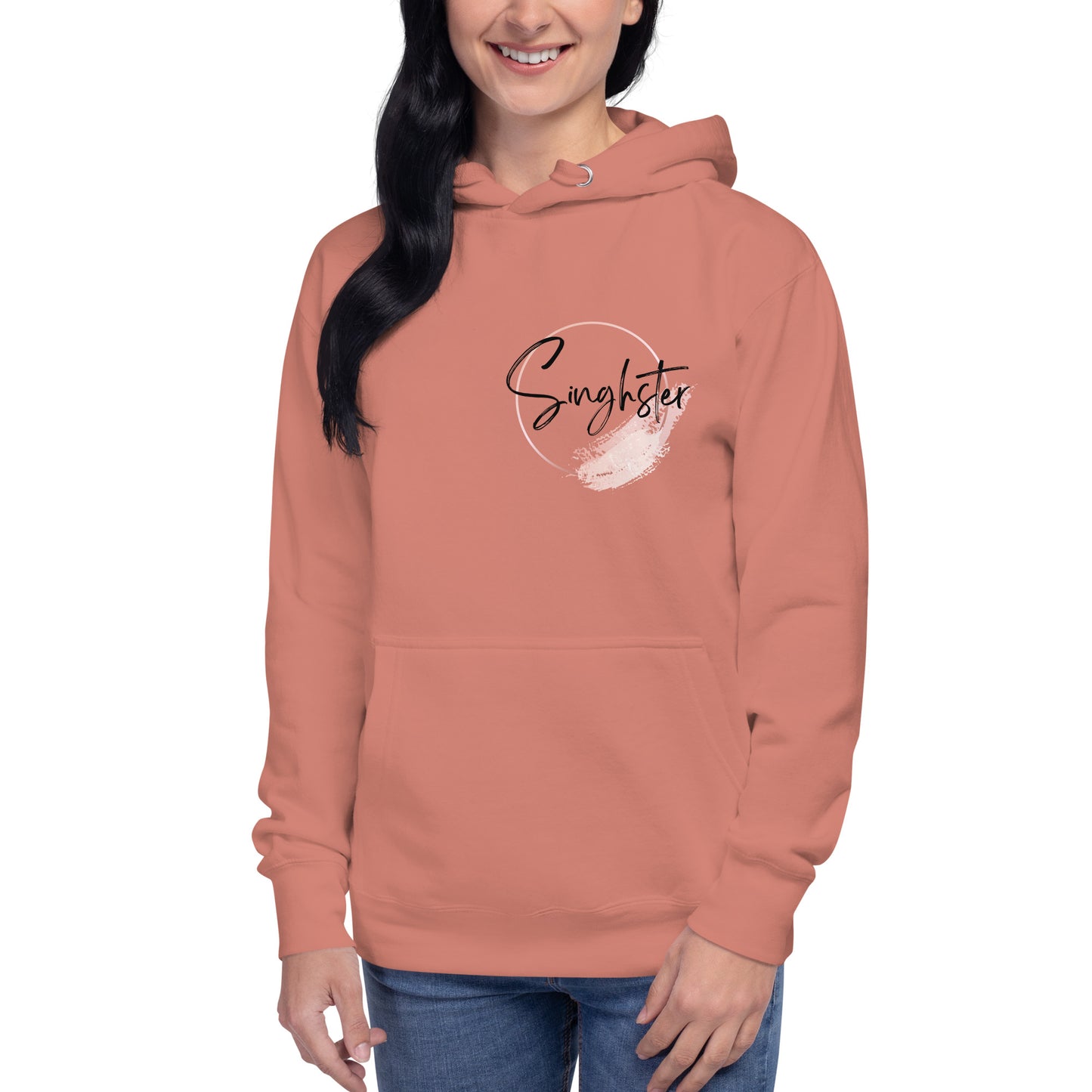 Dusty Rose Singhster Hoodie