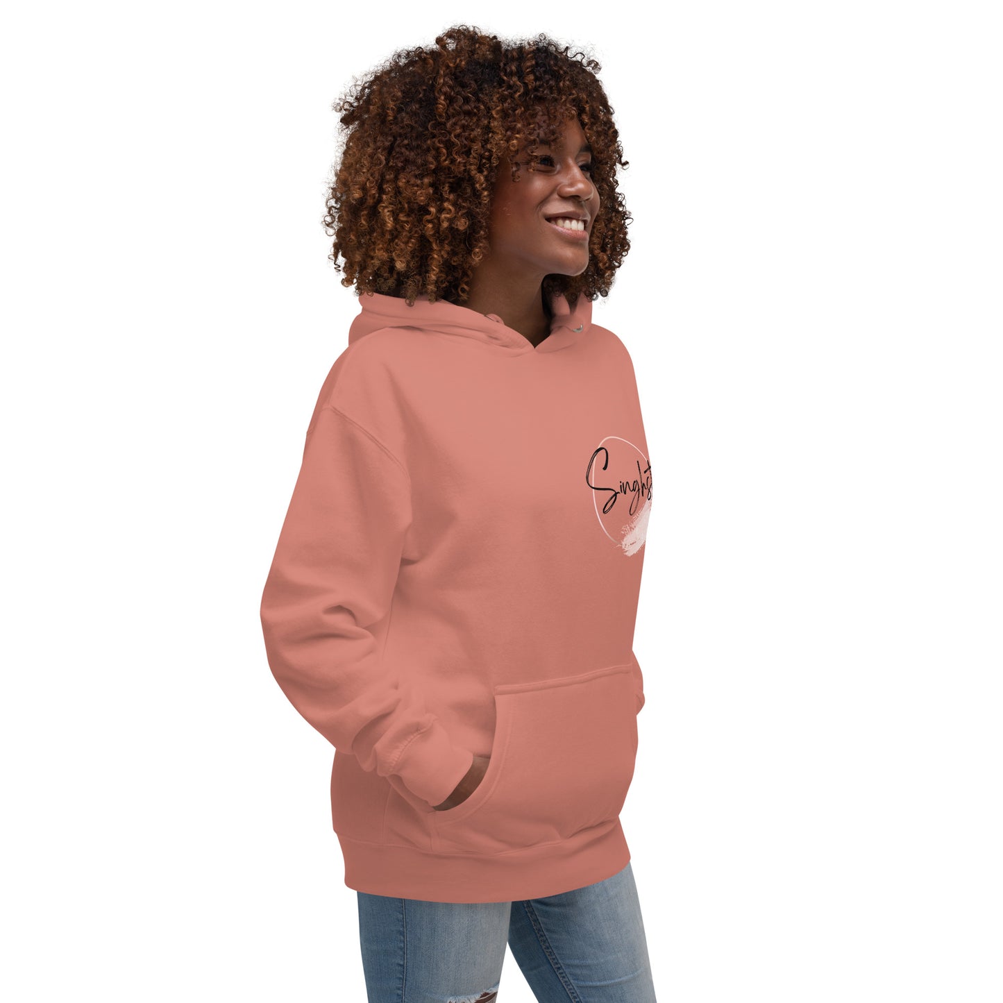 Dusty Rose Singhster Hoodie